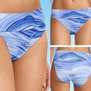 Nwt Oasis woman's swim‎ bottoms marble XXL
